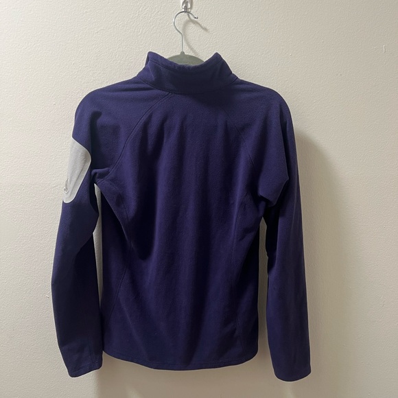 Eddie Bauer Women’s Purple Zip-Up Sweater - Picture 3 of 6